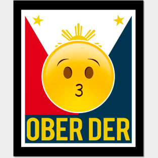 Filipino Emoji Ober Der Posters and Art